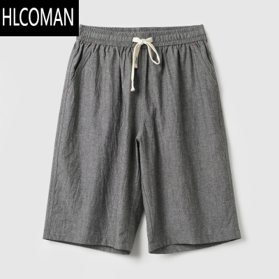 HLCOMAN可外穿家居裤 男士薄款五分裤 宽松散步短裤 睡裤 夏款男装