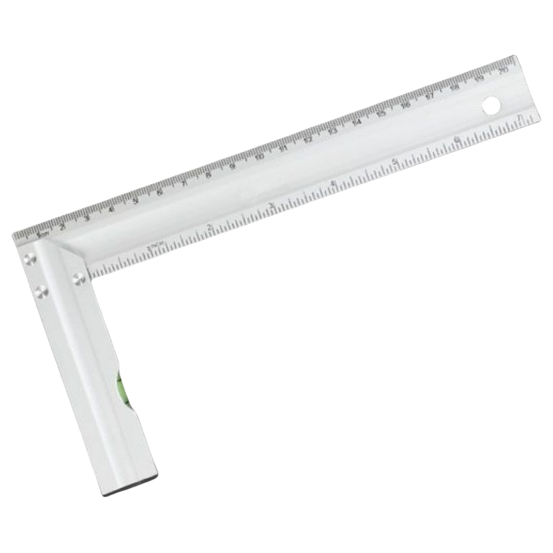 铝合金直角尺带水平 200*110mm