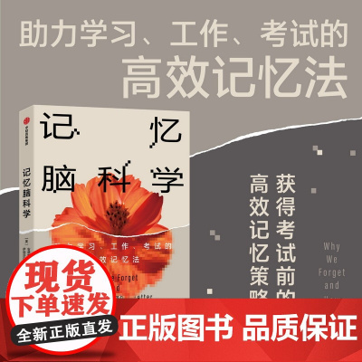 记忆脑科学 助力学习 工作 考试的高效记忆法 安德鲁E布德森著 一本帮助你改善记忆 掌握巧妙记忆法的实用而有趣的科普书