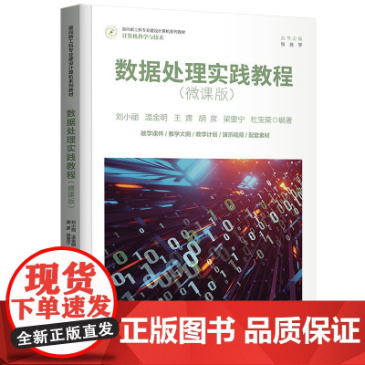正版 数据处理实践教程 微课版 刘小丽 清华大学出版社 数据处理高等职业教育教材