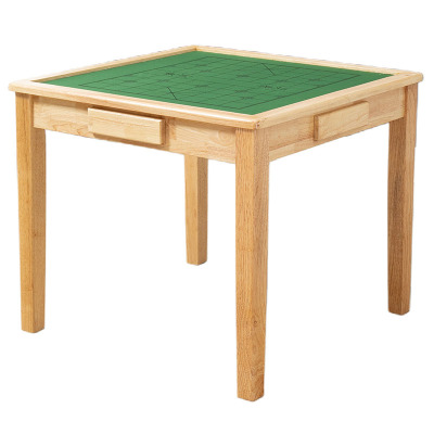 晋舰 手搓麻将桌老年公寓敬老院适老化餐厅桌麻将桌简易餐桌单桌不带盖