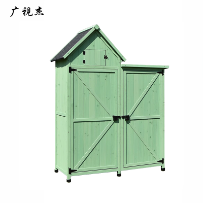 广视杰 户外收纳柜 木质 组