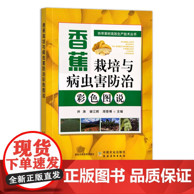 香蕉栽培与病虫害防治彩色图说 热带果树高效生产技术丛书 果树园艺 香蕉种植 30050