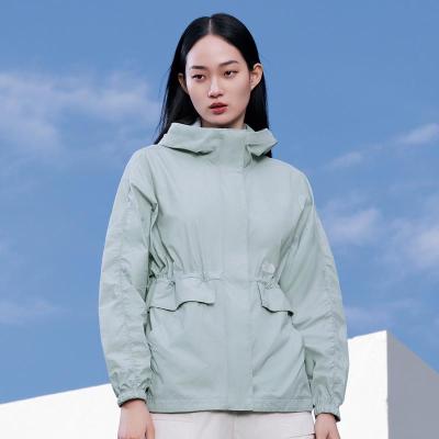 THE NORTH FACE女士休闲运动风衣轻便保暖外套时尚防风夹克