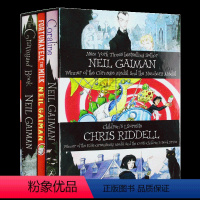 尼尔盖曼3册盒装 [正版]坟场之书 英文原版小说 The Graveyard Book 英版 雨果奖长篇小说 幻想文学