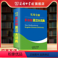 [正版]商务印书馆实用全新多功能英汉大词典 初中高中学生实用英汉双解大词典高考大学汉英互译汉译英英语字典2023初中生