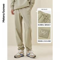 [1件3折价:58.5]美特斯邦威新基本休闲裤男女束脚慢跑长裤情侣舒适针织百搭