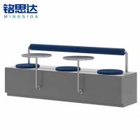 铭思达卡座沙发2.4米张