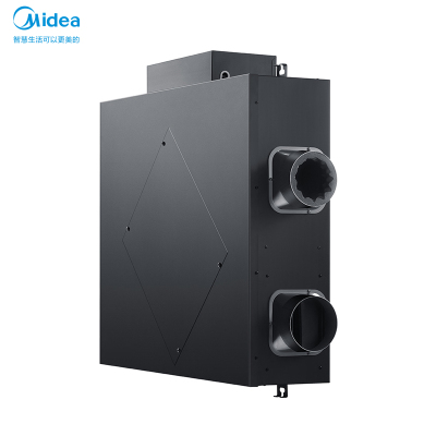 美的(Midea)家用中央空调领航者二代中央新风机裸设备MQXF350(高效过滤PM2.5)