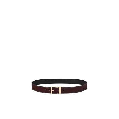 迪奥(Dior)真皮徽标可调节腰带宽3CM男时尚百搭配饰正反面均可佩戴