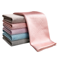 鱼鳞抹布厨房吸水不掉毛沾油留无痕擦玻璃桌子清洁洗碗专用巾2940