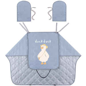 [补贴10%]分体电动车挡风被夏季遮阳罩防水电车电瓶摩托防风夏天薄款