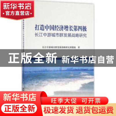 正版 打造中国经济增长第四极:长江中游城市群发展战略研究 本书
