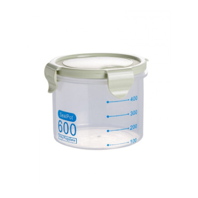 权夫人厨房带盖密封罐塑料零食五谷杂粮收纳盒储存罐子食品储物罐奶粉罐