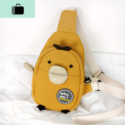 包包女2020新款ins百搭胸包可爱网红学生帆布单肩斜挎包NEW LAKE女斜挎包