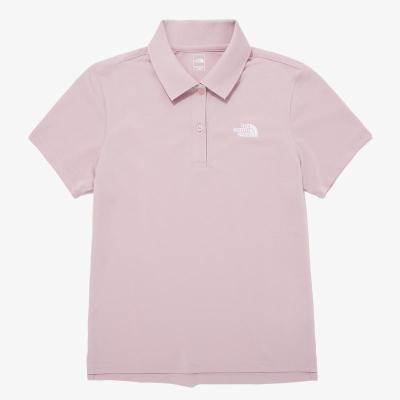THE NORTH FACE女士透气速干户外运动短袖Polo衫
