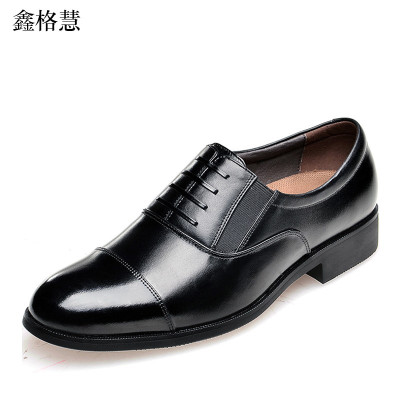 鑫格慧 男士真皮三接头皮鞋 套脚款 双