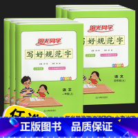 写好规范字 六年级下 [正版]2023写好规范字一年级二年级三年级四年级五年级六年级上册下册小学语文同步字帖练字生字词练