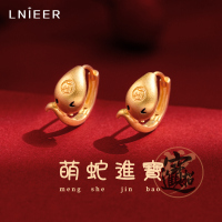 925纯银灵蛇耳环耳扣女本命年礼物高级感秋冬2025蛇年新年款耳饰送女朋友老婆情人节七夕生日礼物