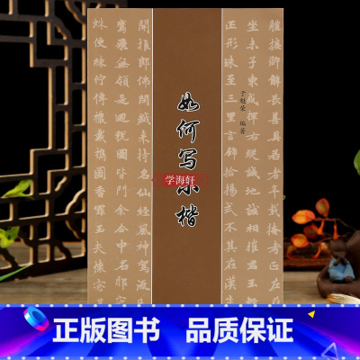 [正版]学海轩 如何写小楷中国古代艺术书法技法理论爱好者临摹范本赏析 于魁荣编初学者入门零基础教程毛笔字帖