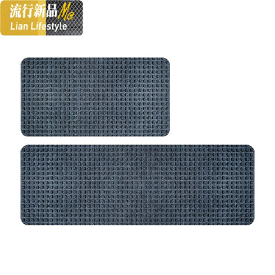 定制耐油污厨房地垫 吸水防油地垫长条防滑脚垫家用防水垫可裁剪 三维工匠地毯