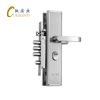 铁渝源 不锈钢机械门锁GT-1017/把
