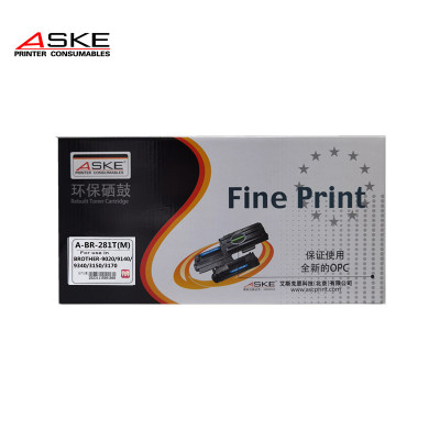 ASKE PRINTER CONSUMABLES激光打印机红色粉盒A-BR-281T(M)