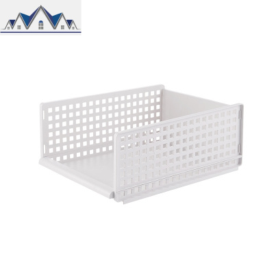 组合式分隔多层收纳箱衣服收纳筐衣橱整理箱衣柜收纳盒置物架 三维工匠收纳柜