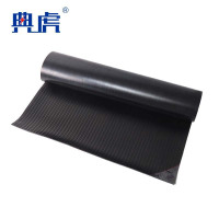 典虎 绝缘胶垫 黑色条纹 10kv 10米*1米*5mm 卷