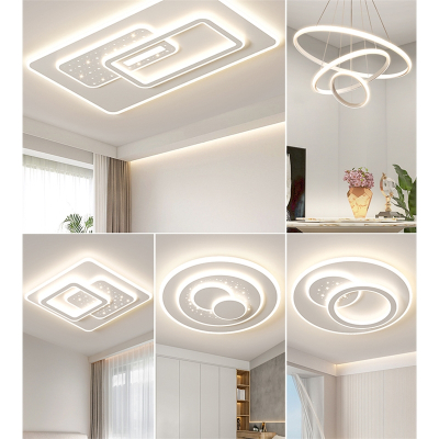 家用客厅灯现代简约大气主大灯古达卧室灯吸顶灯