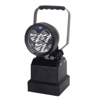 简鼎 JD6321 9W DC11.1V LED IP65 5700K 轻便式多功能强光灯(计价单位:个) 黑色