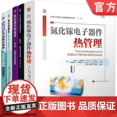 套装 集成电路先进技术 全5册 氮化镓电子器件热管理 氮化镓功率器件材料 应用及可靠性 氮化镓功率晶体管器件 氮化镓