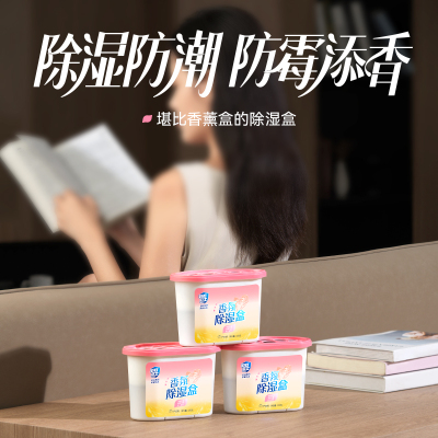 彩虹卫士香氛除湿盒 元气白桃6盒装