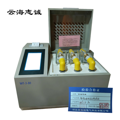智能油耐压测试仪 WT-3-80 1台