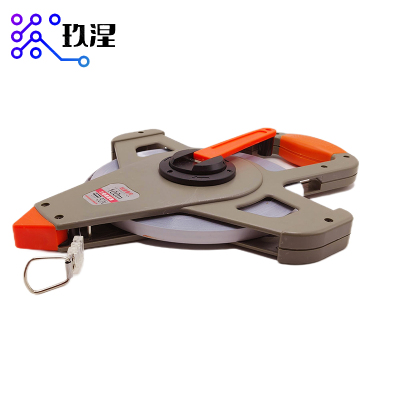 玖涅 架式卷尺 尼龙包胶钢架尺