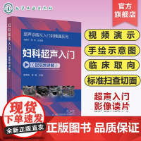 超声诊断从入门到精通系列 妇科超声入门配视频讲解 病例典型丰富 超声断面图体位图手绘示意图讲解 超声初学者完整入门学习参