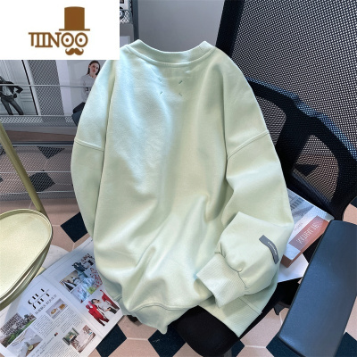 YANXU美式港风设计感小众卫衣外套男女宽松国潮牌oversize上衣