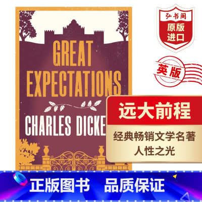 [正版]远大前程 孤星血泪 英文原版 Great Expectations 狄更斯 英版 搭双城记 雾都孤儿 大卫科波
