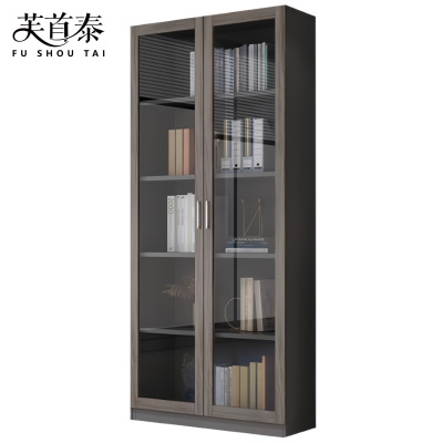 芙首泰书柜玻璃门800*320*1800mm个