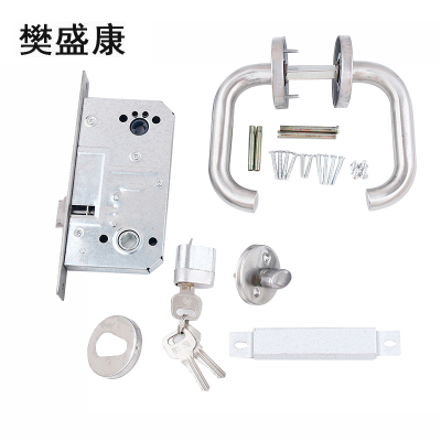 樊盛康 不锈钢防火锁消防锁防火门锁 铜芯 套