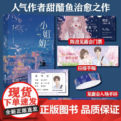 《小姐姐》 人气作家甜醋鱼 治愈之作 小姐姐陈澄×小拳王骆佑潜 甜醋鱼 鹭江出版社 正版书籍