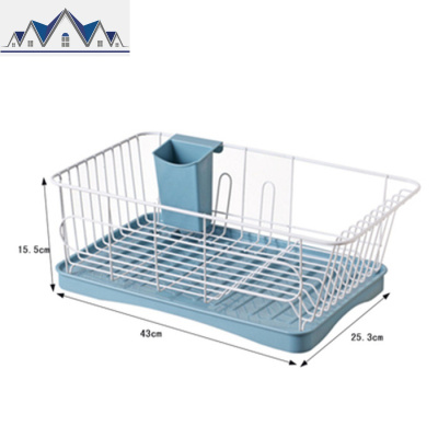 厨房置物架碗架沥水架碗筷子碗碟架水沥碗架餐具盘子杯子收纳架 三维工匠