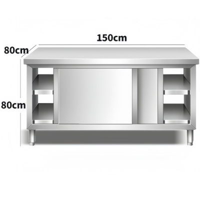 依韵珂厨房收纳柜150*80*80cm台