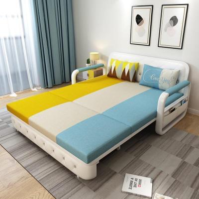 森美人沙发床可折叠小户型坐卧两用多功能单人双人1.5米1.8米客厅可储物