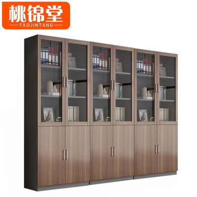 桃锦堂玻璃书柜