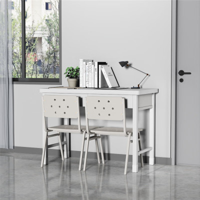 金经金属营具宿舍学习桌办公桌培训二抽桌+两椅