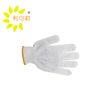 利可莉耐磨点胶蓝色点塑防滑手套(10双装)包