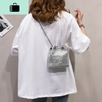 水桶包包女2020新款潮个性ins网红流行单肩包时尚百搭链条斜挎包NEW LAKE女斜挎包