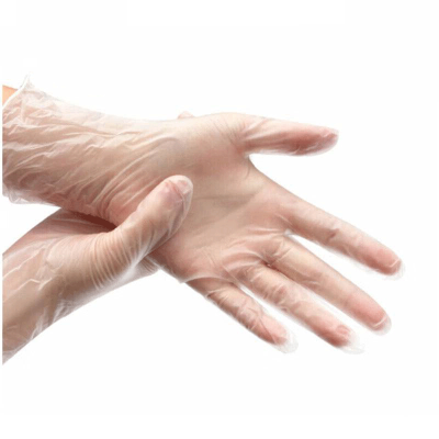 一次性PVC透明手套 100只S-L尺码