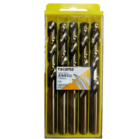 高松(takama )麻花钻头 不锈钢钻头 手电钻钻头 高速钢金属打孔钻头套装 13.mm5支装 902130